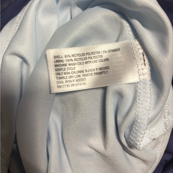 Willa Fable Blue Strapless Midi Slip Dress, Lined Stretch – XS - Picture 3 of 3